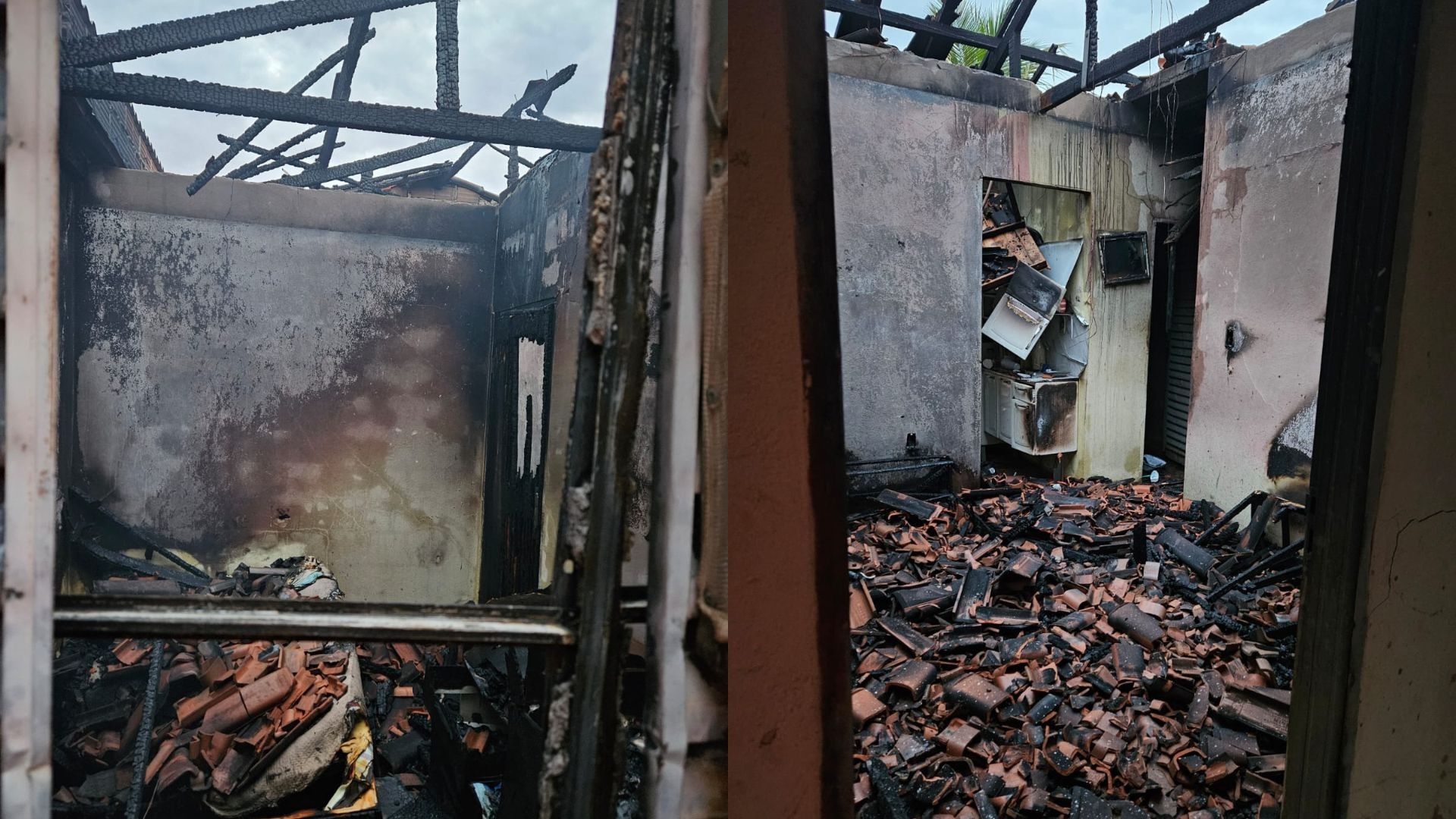 Incêndio residencial mata morador e deixa esposa gravemente ferida em MG