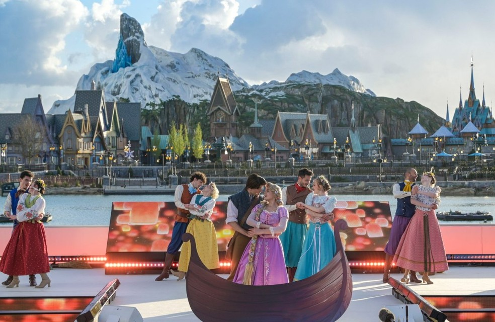 Mundo de Frozen — Foto: Divulgação/Disney