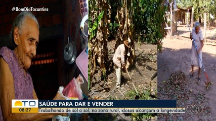 Conheça a história de trabalhadores rurais idosos apaixonados pela vida simples