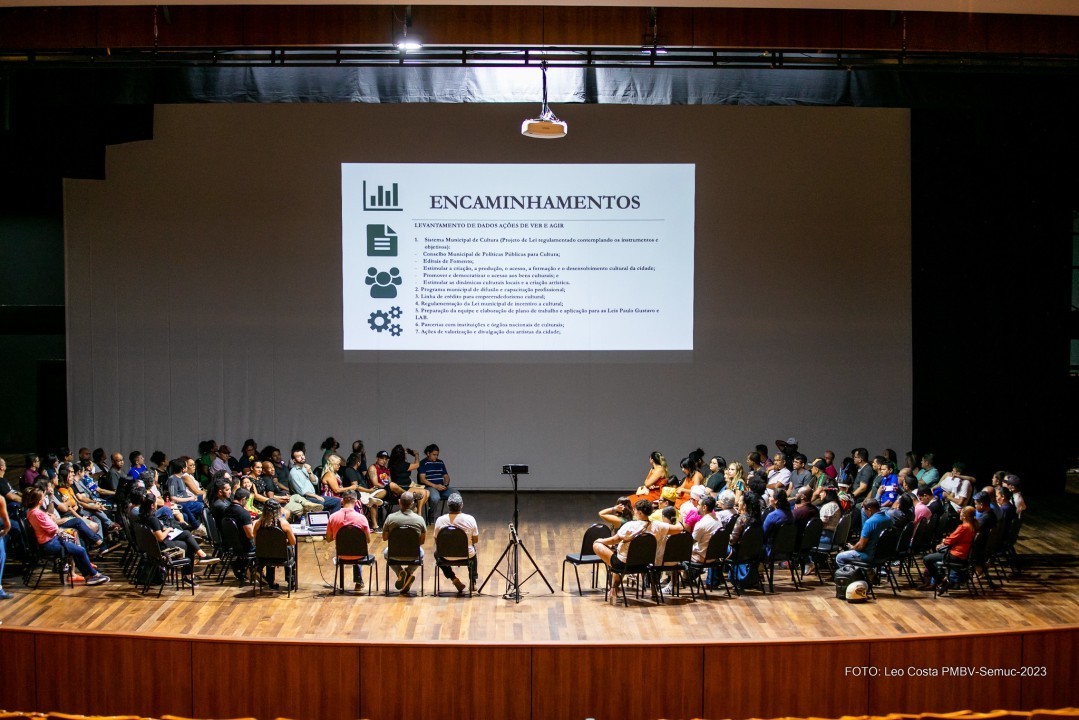 Prefeitura abre inscrições para seleção de projetos na área da Cultura em Boa Vista; saiba como participar