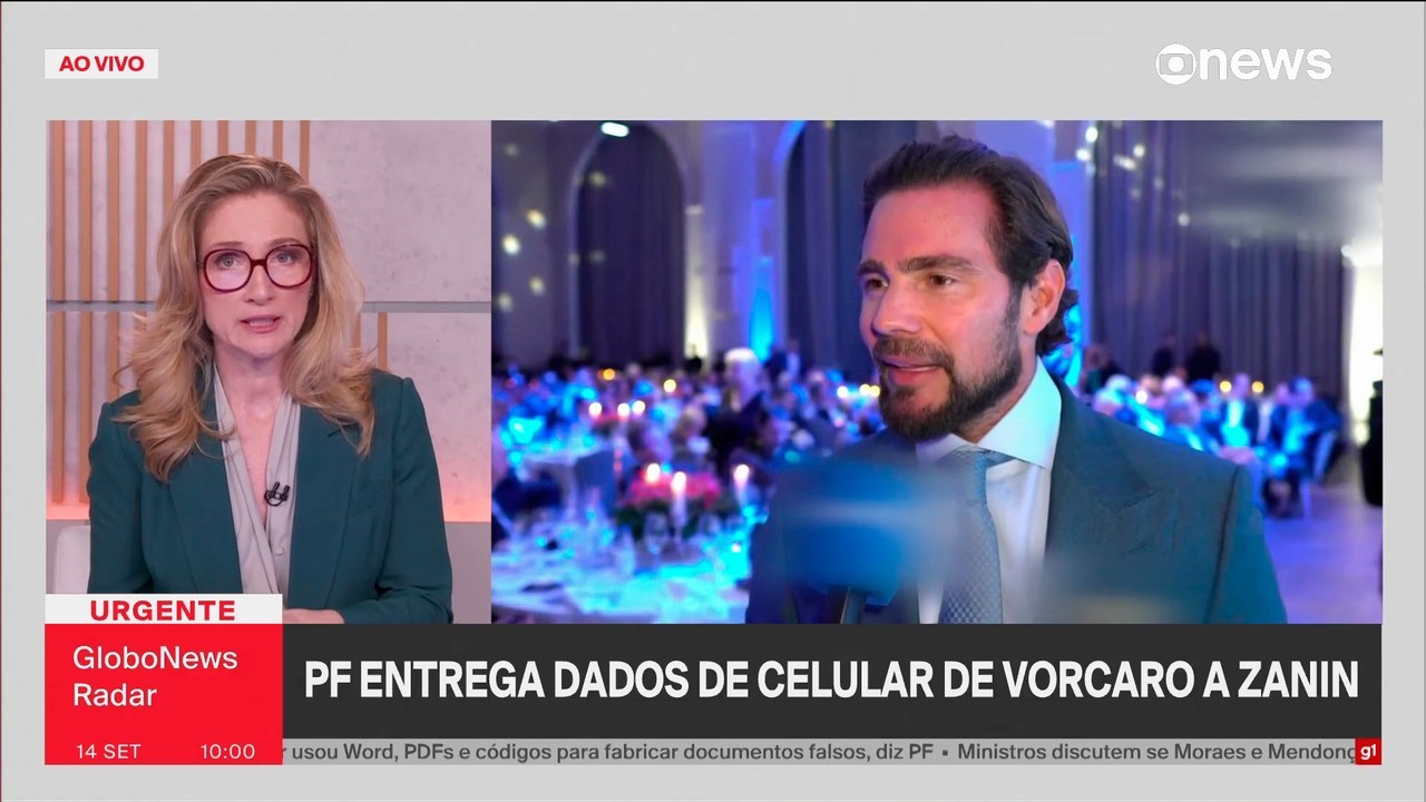 Zanin recebe acesso integral a conteúdo apreendido pela PF no celular de Daniel Vorcaro