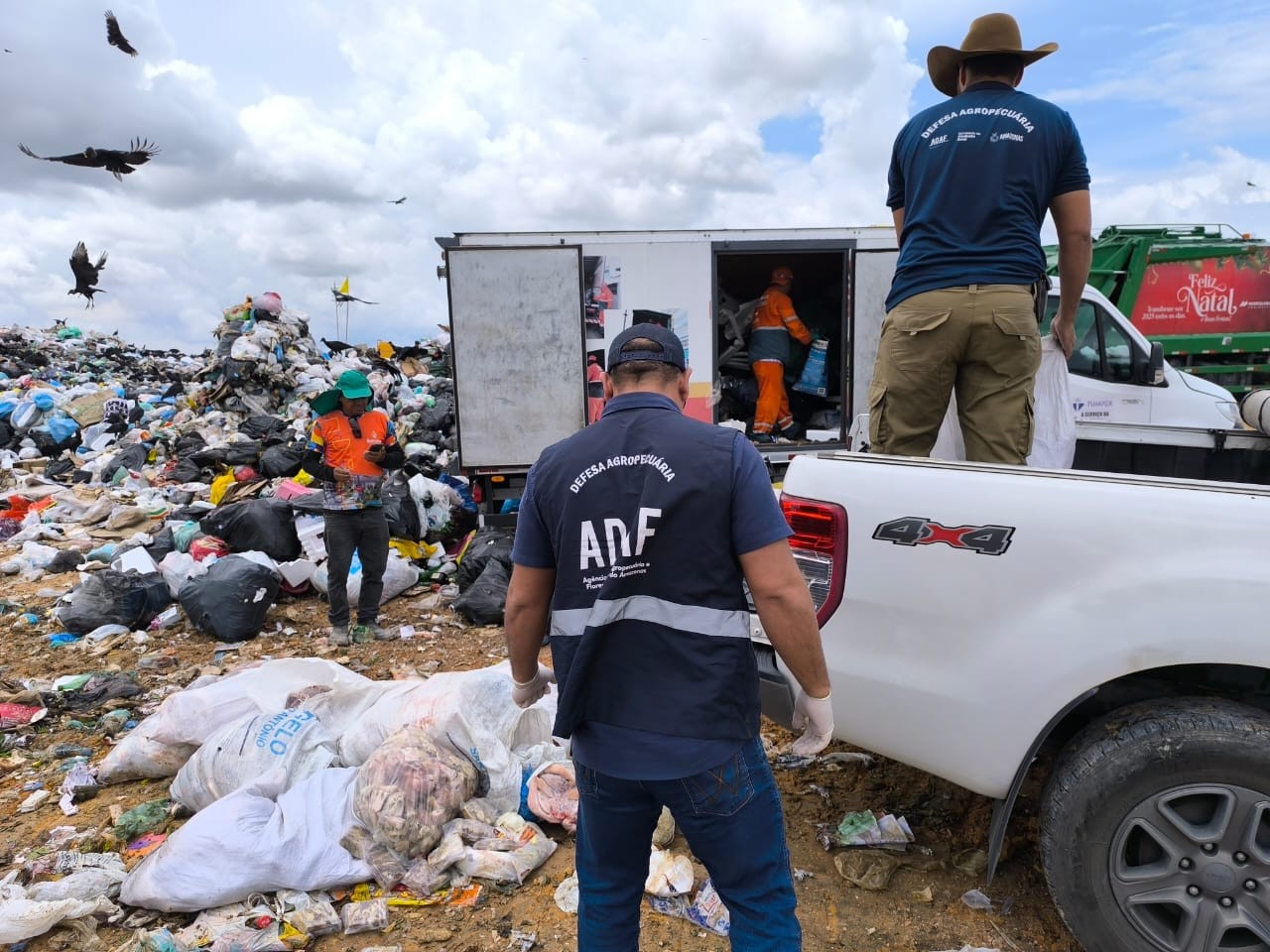 Açougue clandestino é fechado e 400 kg de carne de abate ilegal são apreendidos em Manaus