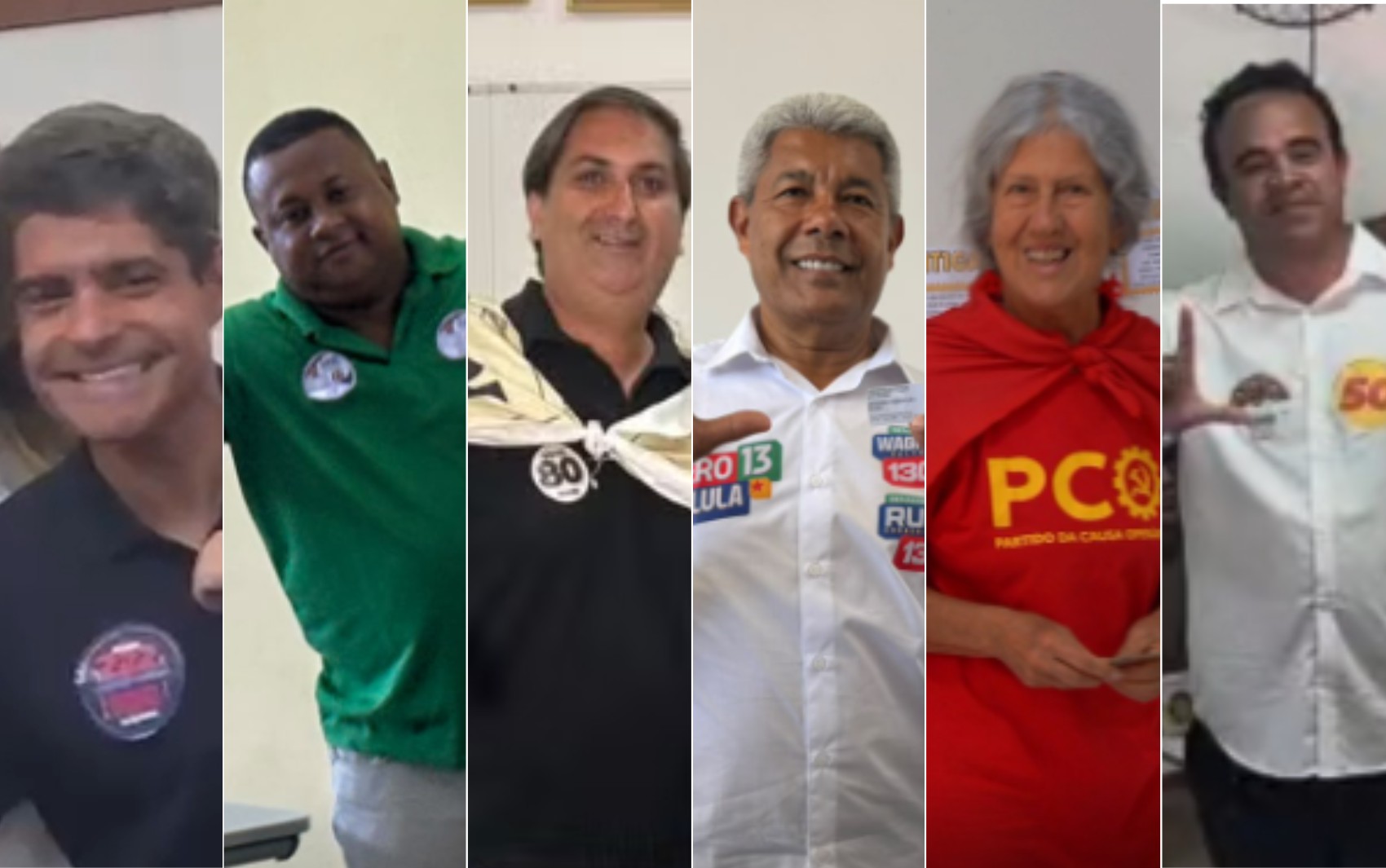 Candidatos ao governo da Bahia votam neste domingo; veja