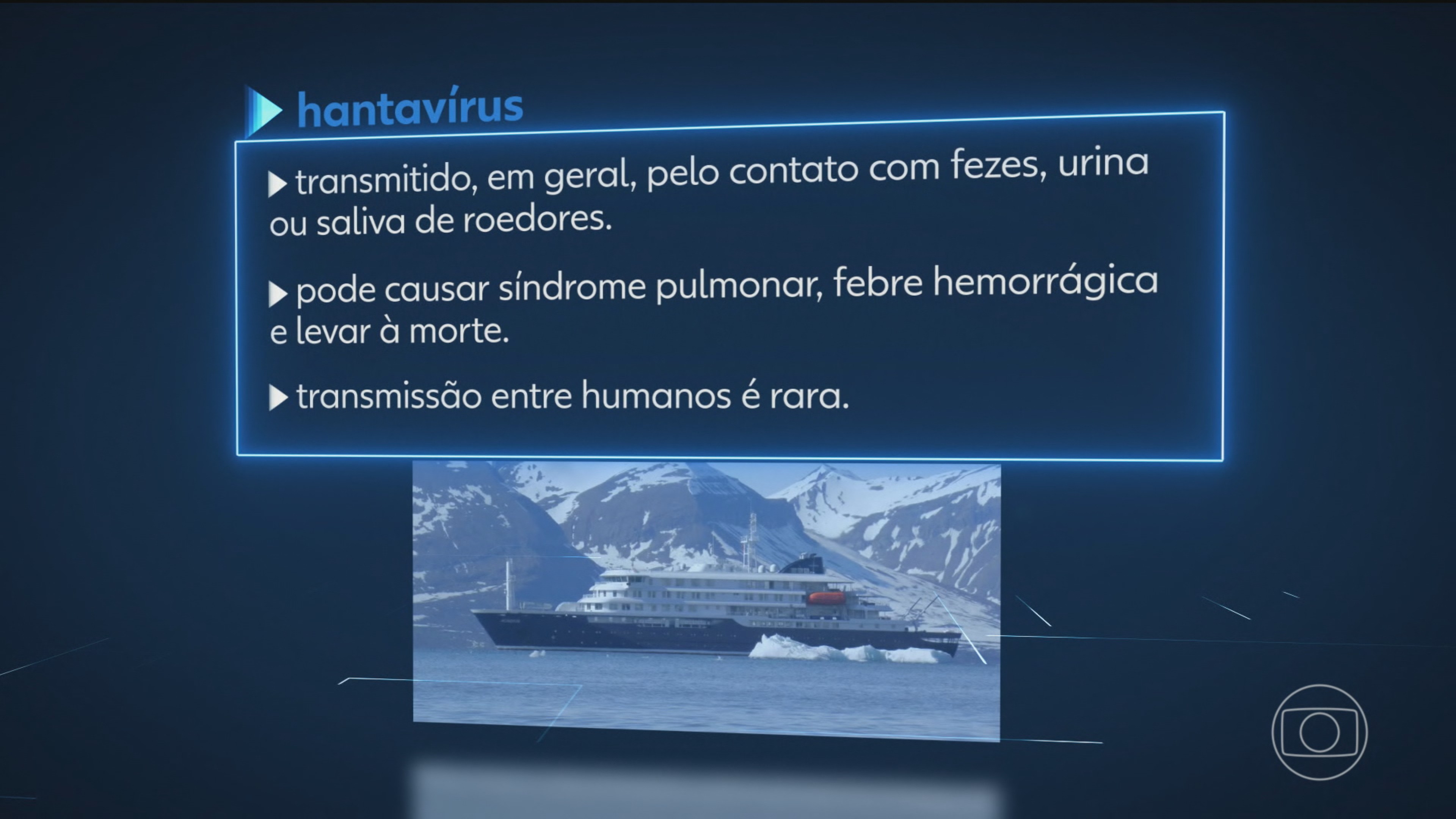 OMS confirma contaminação de 3 pessoas por hantavírus em cruzeiro; outros 5 casos estão sob investigação