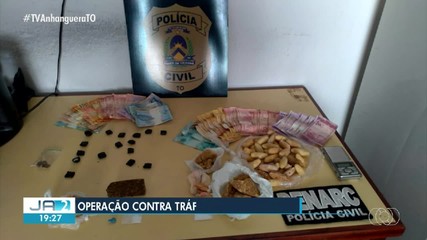 Quatro suspeitos são presos por tráfico de drogas em Araguaína
