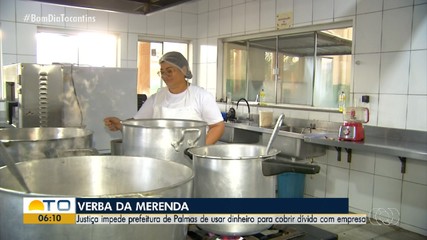 Justiça impede a prefeitura de Palmas de usar dinheiro de merenda escolar pagar dívida