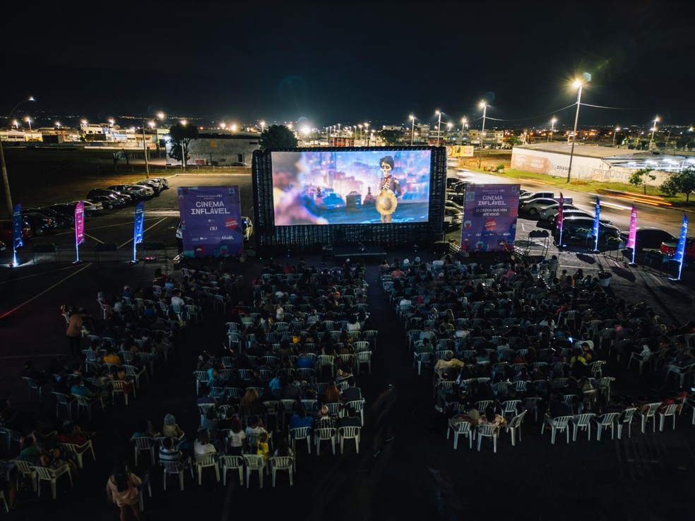 Cinema Inflável — Foto: Divulgação