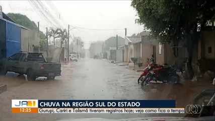Cidades da região sul registram chuva; saiba como fica o tempo