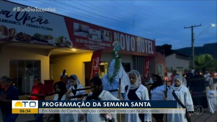 Veja como será a programação da Semana Santa em Monte do Carmo