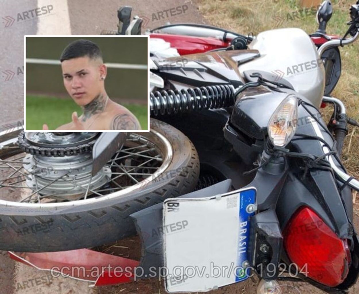 Jovem de 21 anos morre em grave acidente ao bater contra defensa metálica no interior de SP
