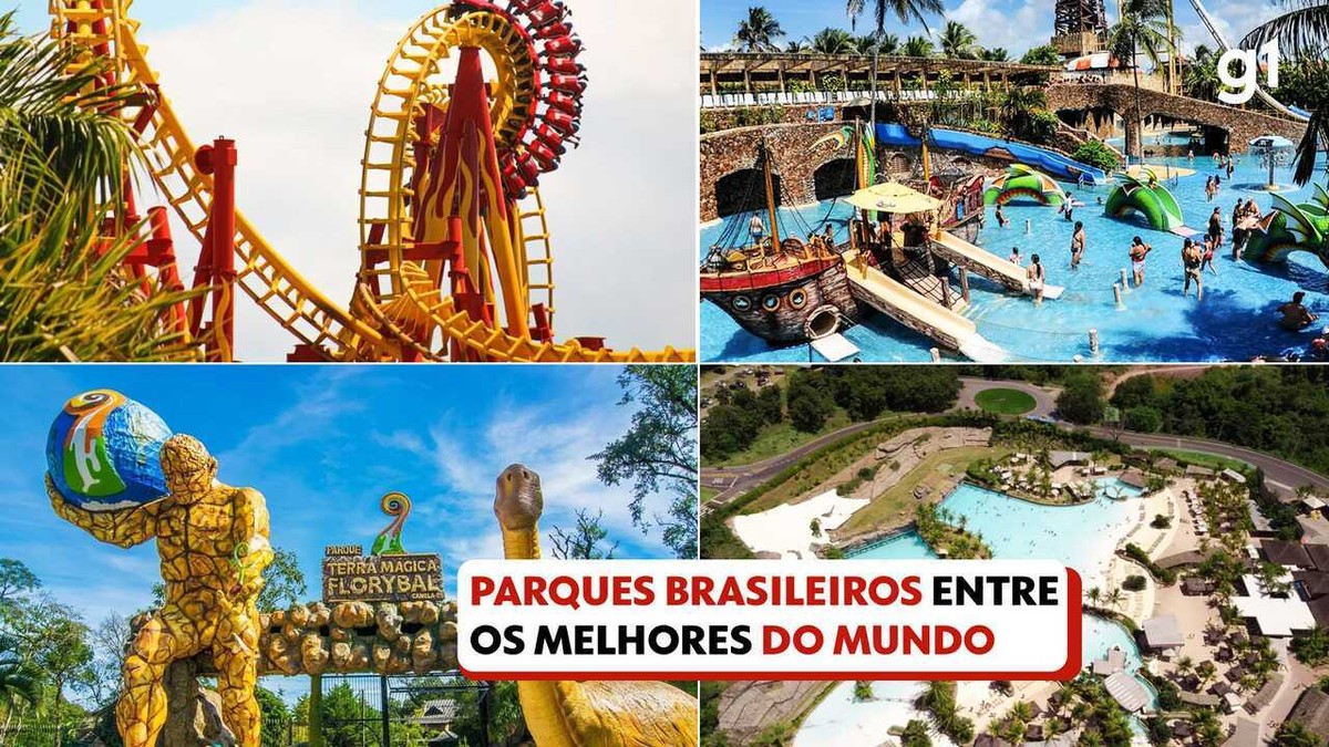 Melhores parques de diversões do mundo: Brasil emplaca 4 no ranking de 2023 de site de viagens