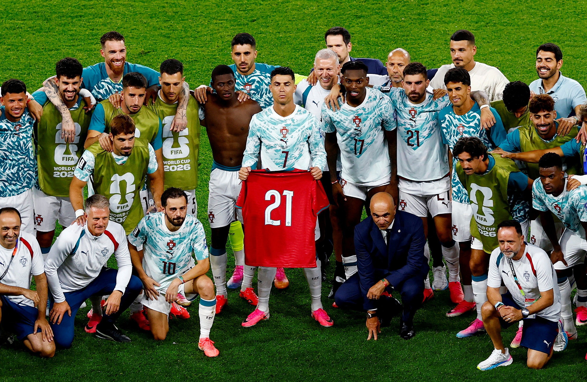 Cristiano Ronaldo presta emocionante homenagem a Diogo Jota após vitória de Portugal