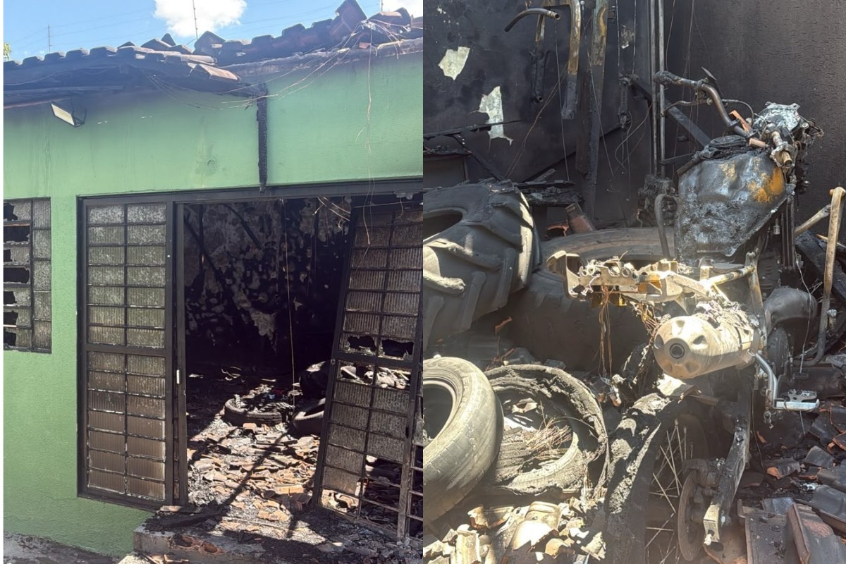 Incêndio atinge sindicato de empresas de segurança em Campo Grande