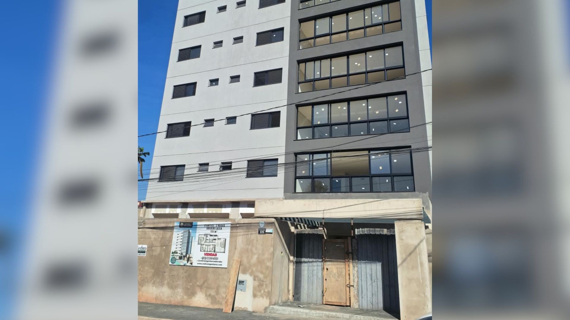 Trabalhador morre ao cair do 7º andar de prédio em construção em Uberaba