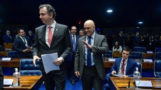 Moraes vai ao Congresso e defende regulação das redes sociais - Foto: (Geraldo Magela/Agência Senado)
