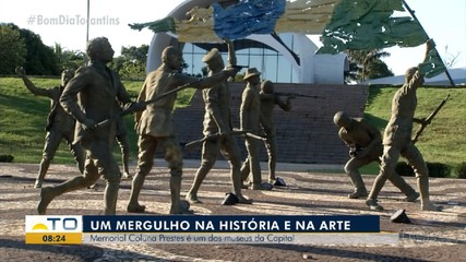 Visitar o museu Memorial Coluna Prestes é um mergulho na história do Tocantins