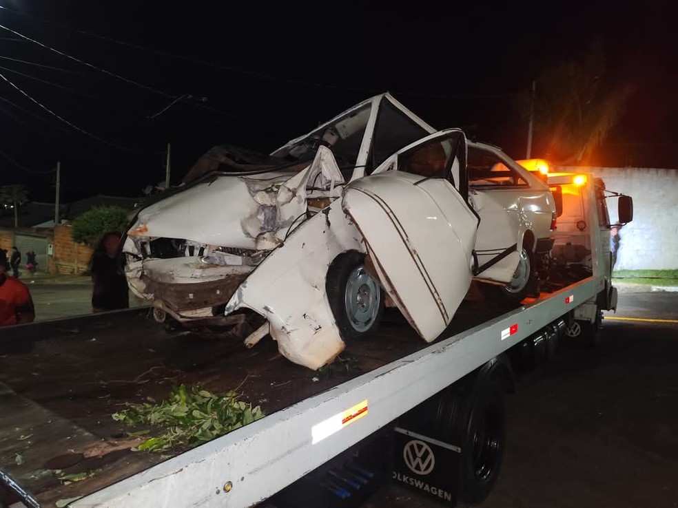 Idoso morreu após colisão, em Presidente Prudente (SP) — Foto: Redes sociais