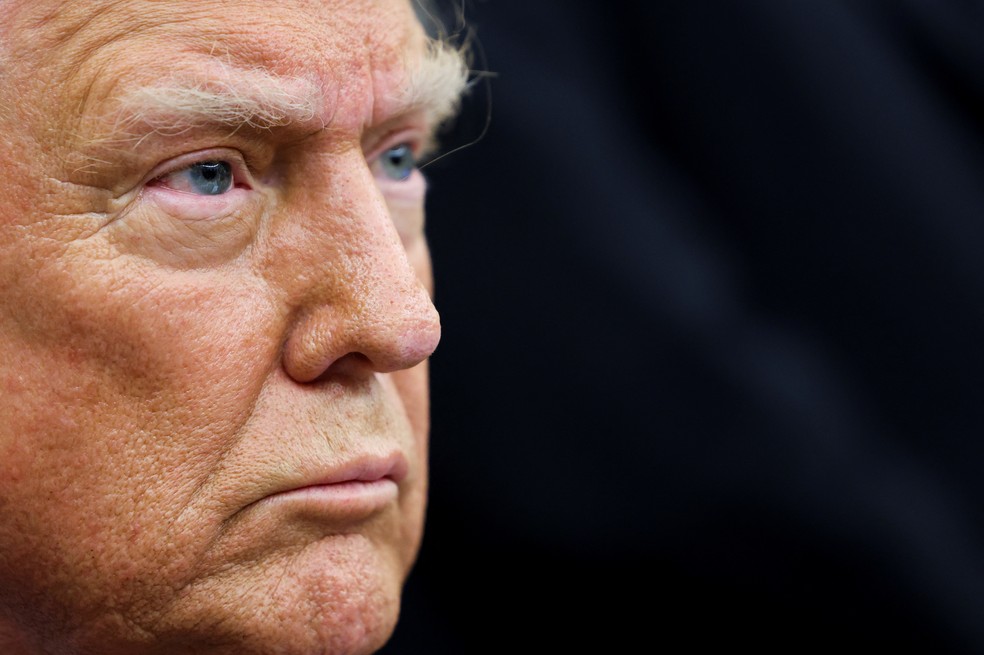 Donald Trump, presidente dos EUA — Foto: REUTERS/Kevin Lamarque