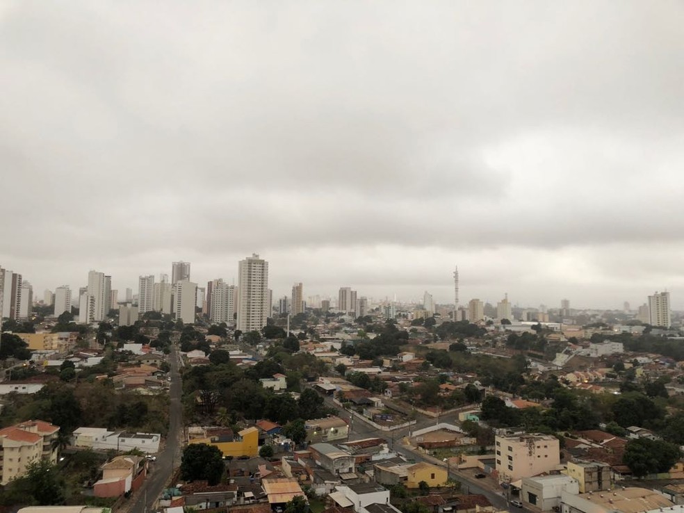 Frio em Cuiabá — Foto: Mauri Guimarães/ Arquivo pessoal