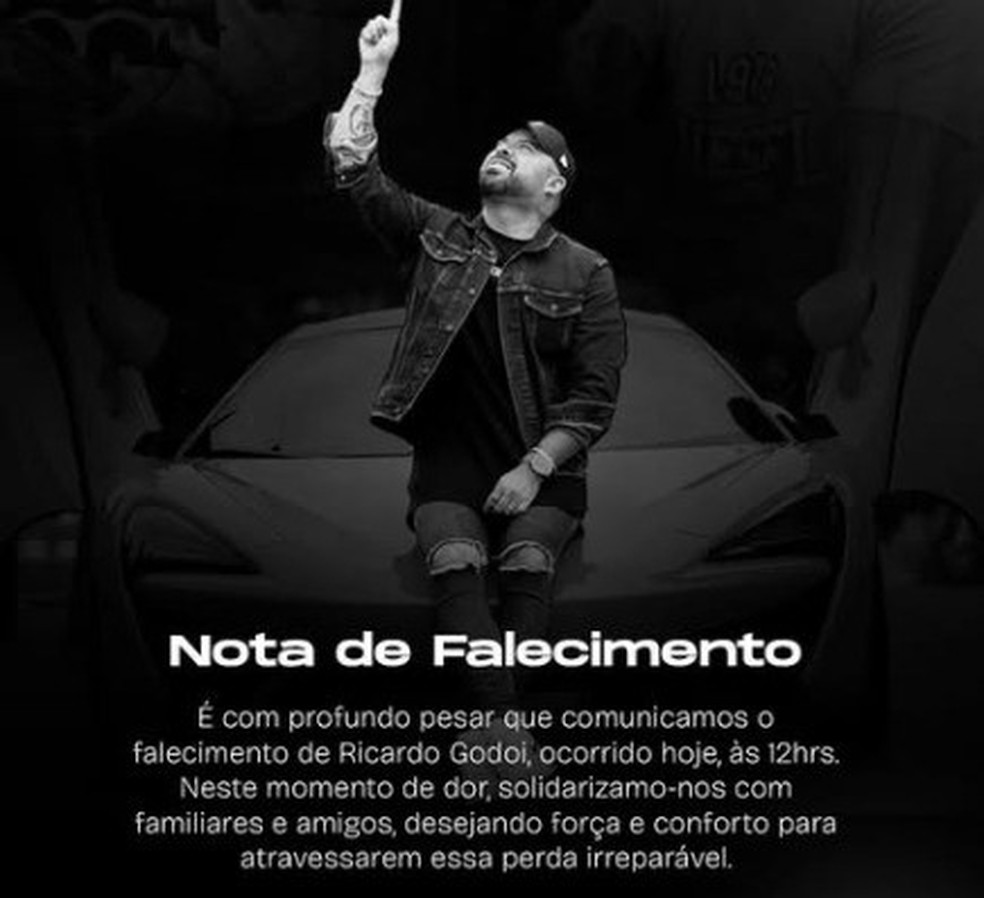 Influenciador e empresário do ramo de carros morre após anestesia geral para fazer tatuagem em SC — Foto: Reprodução/Redes Sociais