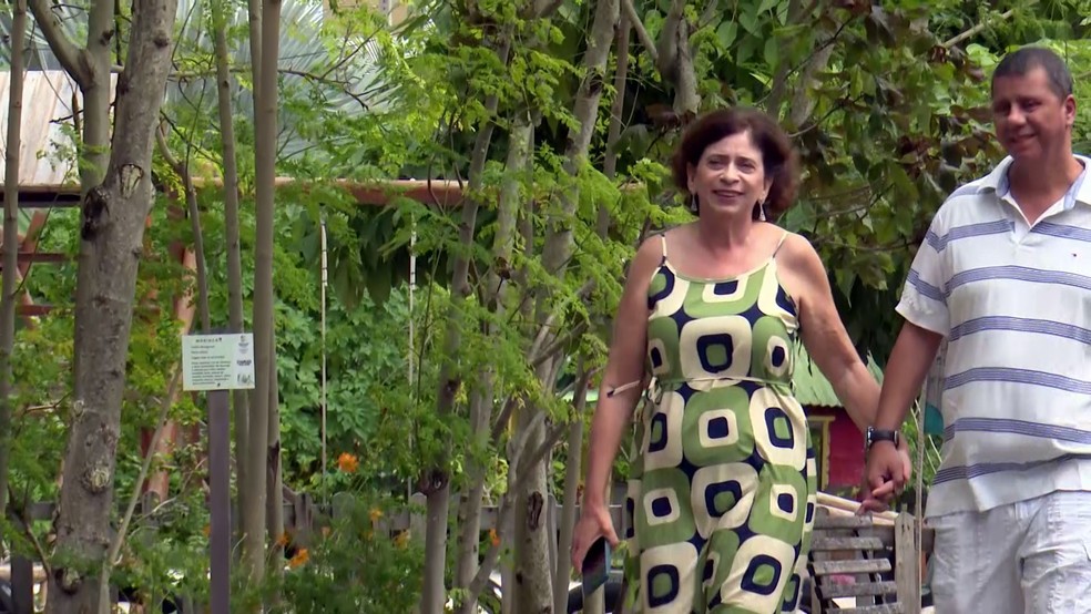 Ana Lúcia e Alexandre Barone, aposentados e moradores de João Pessoa — Foto: Reprodução/TV Cabo Branco