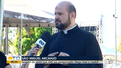 Imagem de São Miguel Arcanjo chega em Palmas nesta sexta-feira (5)