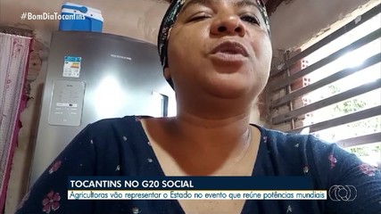 Agroextrativistas vão representar o Tocantins no G20 Social