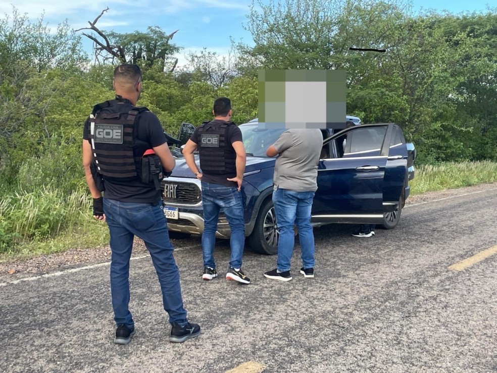 Médico e policial militar do Ceará foi preso por suspeita de sequestrar e matar ex-funcionário no Sertão de Pernambuco — Foto: Arquivo/PCPE