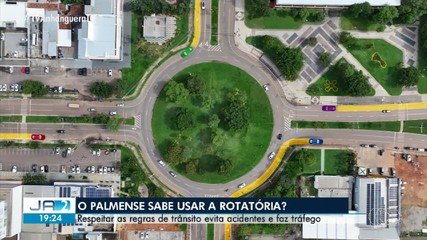 Saiba a importância das rotatórias para o trânsito de Palmas