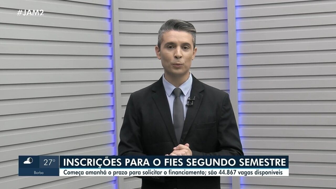 Fies 2026 oferece mais de 2,3 mil vagas no Amazonas; inscrições seguem abertas até sexta-feira