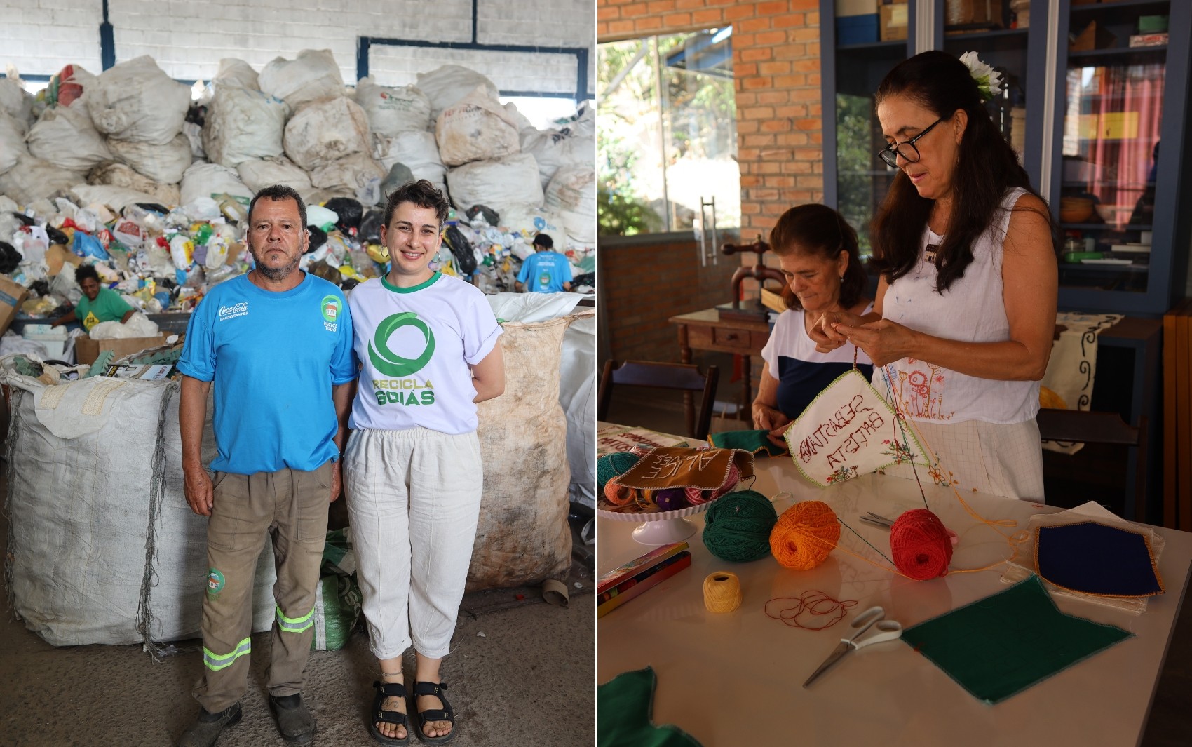 Artesanato, reciclagem e trabalho coletivo: como pequenos negócios mantém viva a cultura e a economia de comunidades, em Goiás