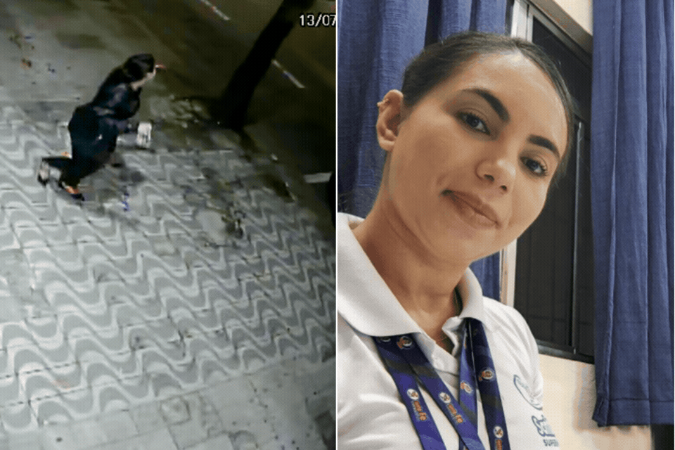 Vídeo mostra mulher pedindo socorro após ser esfaqueada por ex no litoral de SP
