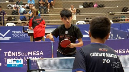 Cerca de 400 atletas participam da Copa Brasil de Tênis de Mesa