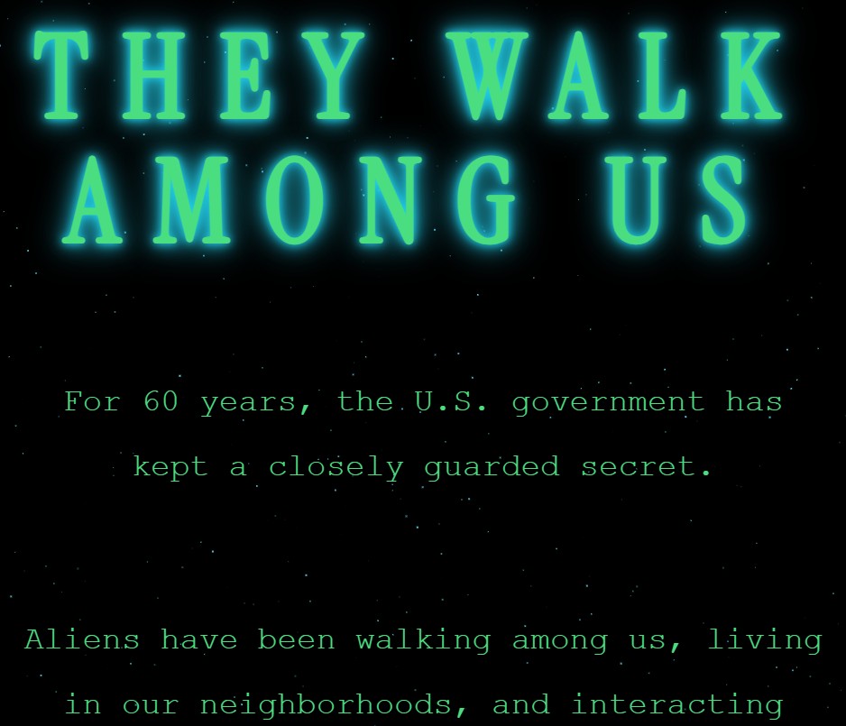 Site 'aliens.gov' da Casa Branca não trata de vida extraterrestre ou OVNIs: é mais uma campanha do governo Trump contra imigrantes ilegais