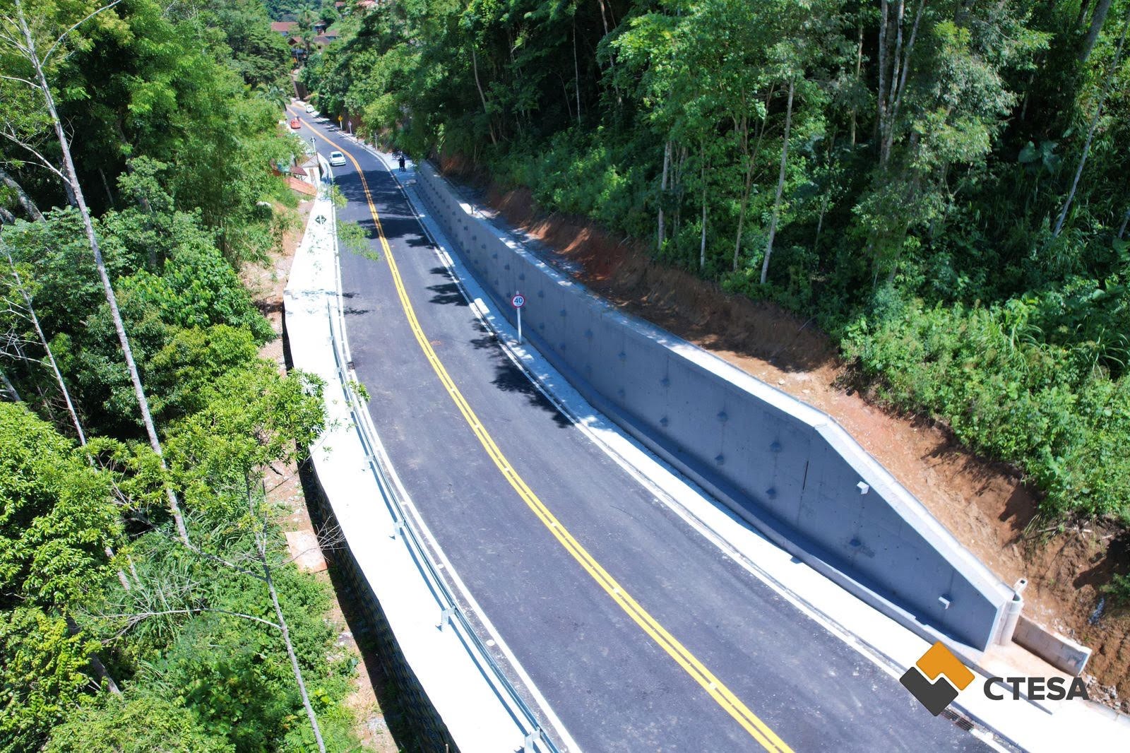 Novo acesso à estrada Serramar, em Nova Friburgo, é liberado pelo DER-RJ