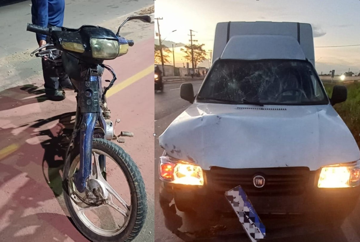 Homem morre após caminhonete colidir com motoneta na BR-010, em Imperatriz