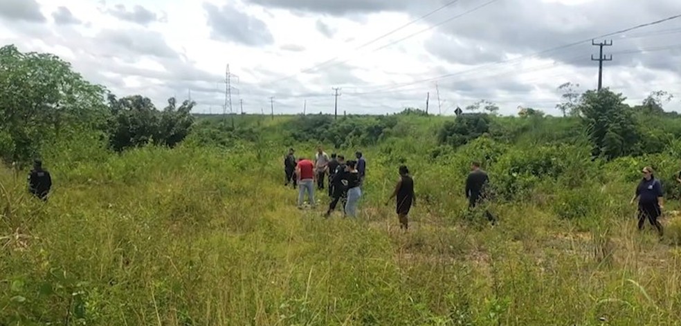 Buscas a menino de 1 ano e 6 meses duraram 10 dias na zona rural de Eldorado do Carajás, sudeste do Pará — Foto: Fernano Notícias/ Reprodução TV Liberal