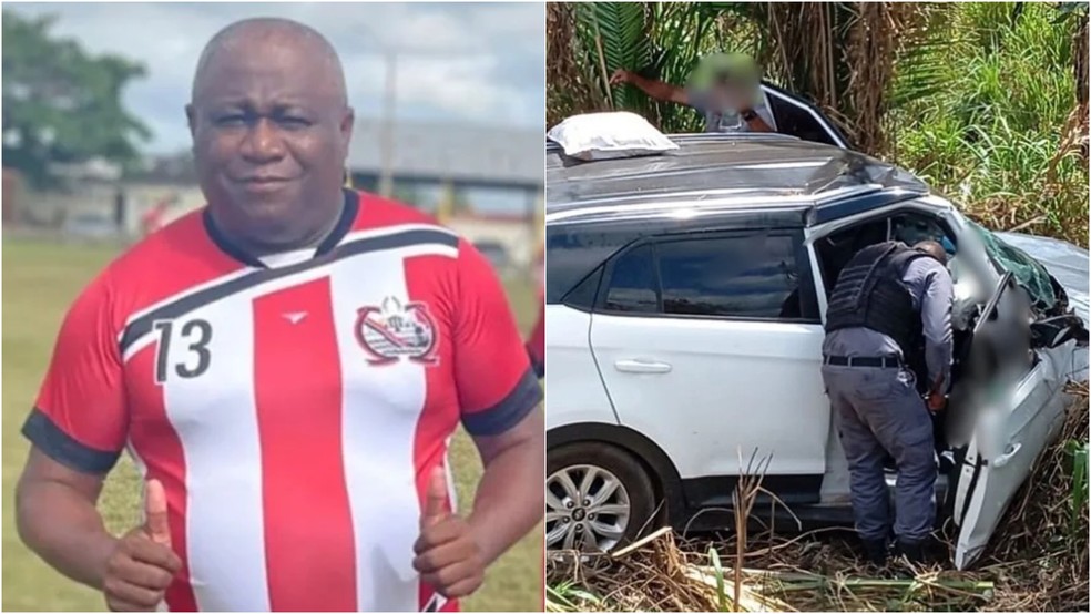Sargento e criança morreram em acidente na BR-222, no Maranhão — Foto: Reprodução/Redes sociais