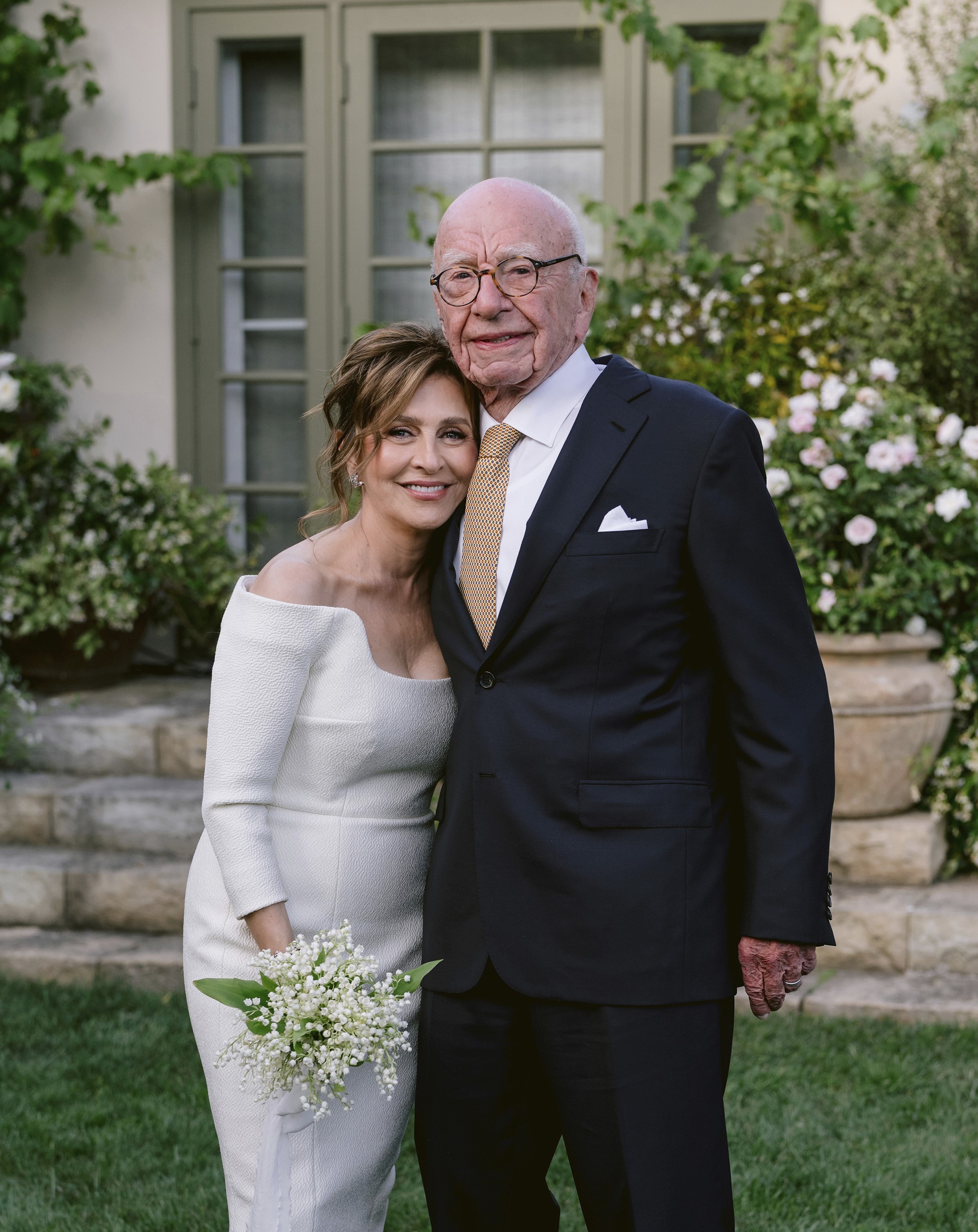 Aos 93 anos, bilionário Rupert Murdoch se casa pela 5ª vez; veja fotos