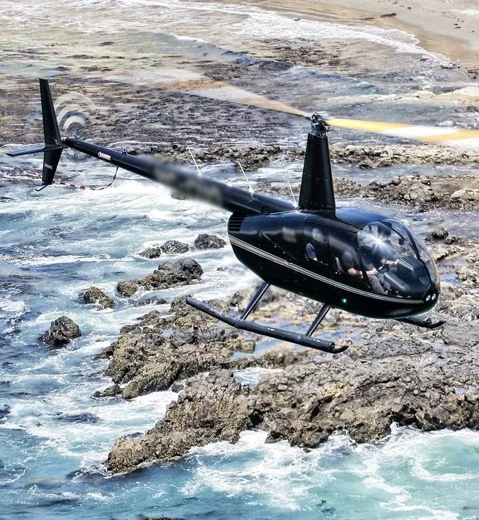 Modelo do helicptero similar ao que desapareceu no Litoral Norte de SP — Foto: Divulgao
