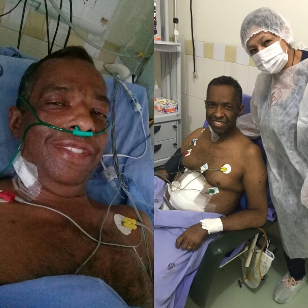 Após o transplante, paulista diz que imediatamente se sentiu renovado — Foto: Arquivo pessoal