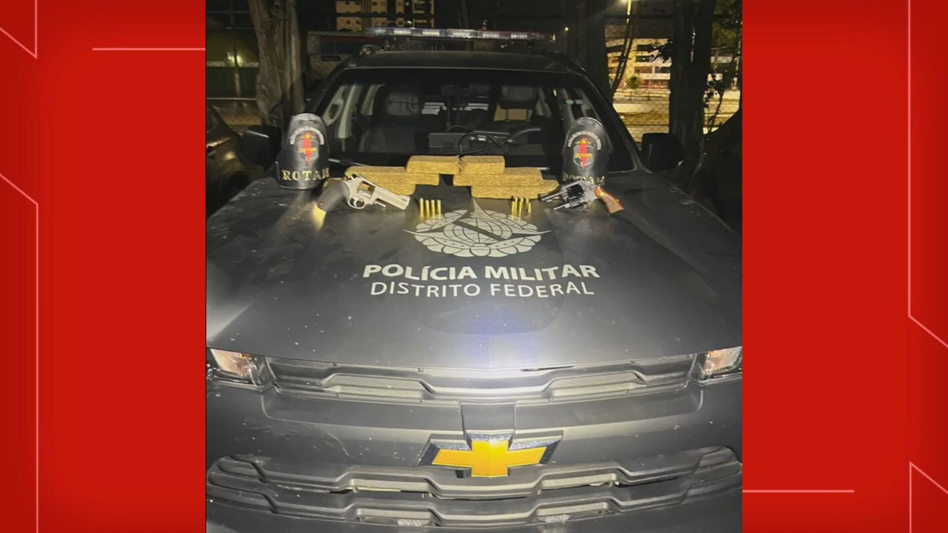 Dupla morre após troca de tiros com a PM no DF