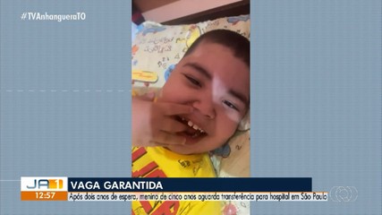 Após dois anos, menino que precisa de cirurgia no coração consegue vaga em hospital de SP