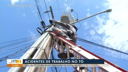 Mais de 90 mortes em acidentes de trabalho foram registradas no Tocantins em 2023