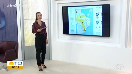 Confira como fica a previsão do tempo para o Tocantins