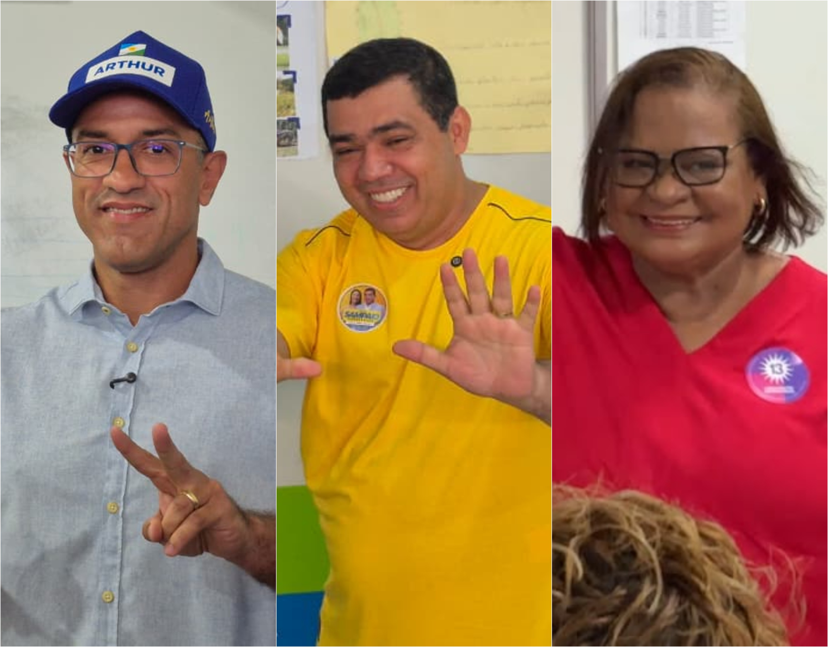 Candidatos ao governo de Roraima na eleição suplementar votam neste domingo em Boa Vista 
