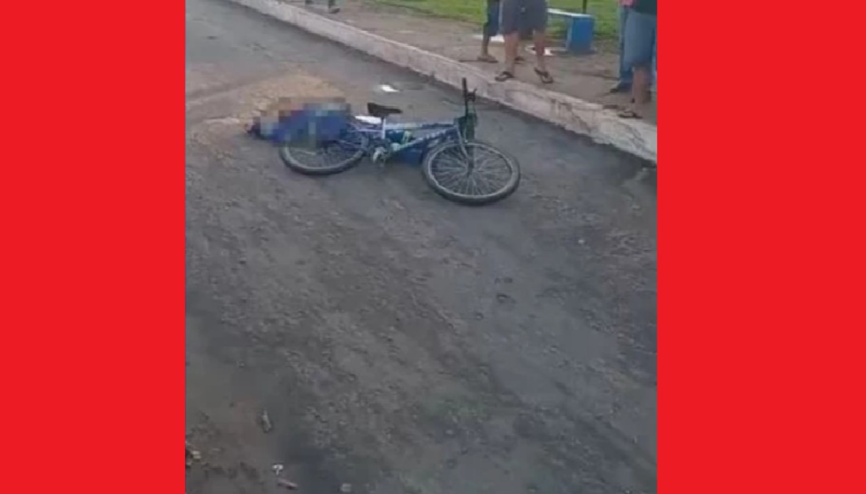 Jovem é morto a tiros enquanto andava de bicicleta em Imperatriz