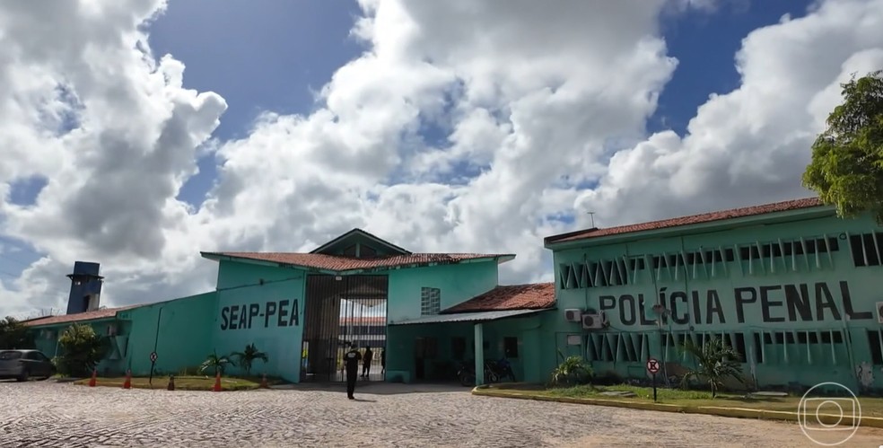 Penitenciária em Alcaçuz, em Natal, no Rio Grande do Norte — Foto: TV Globo
