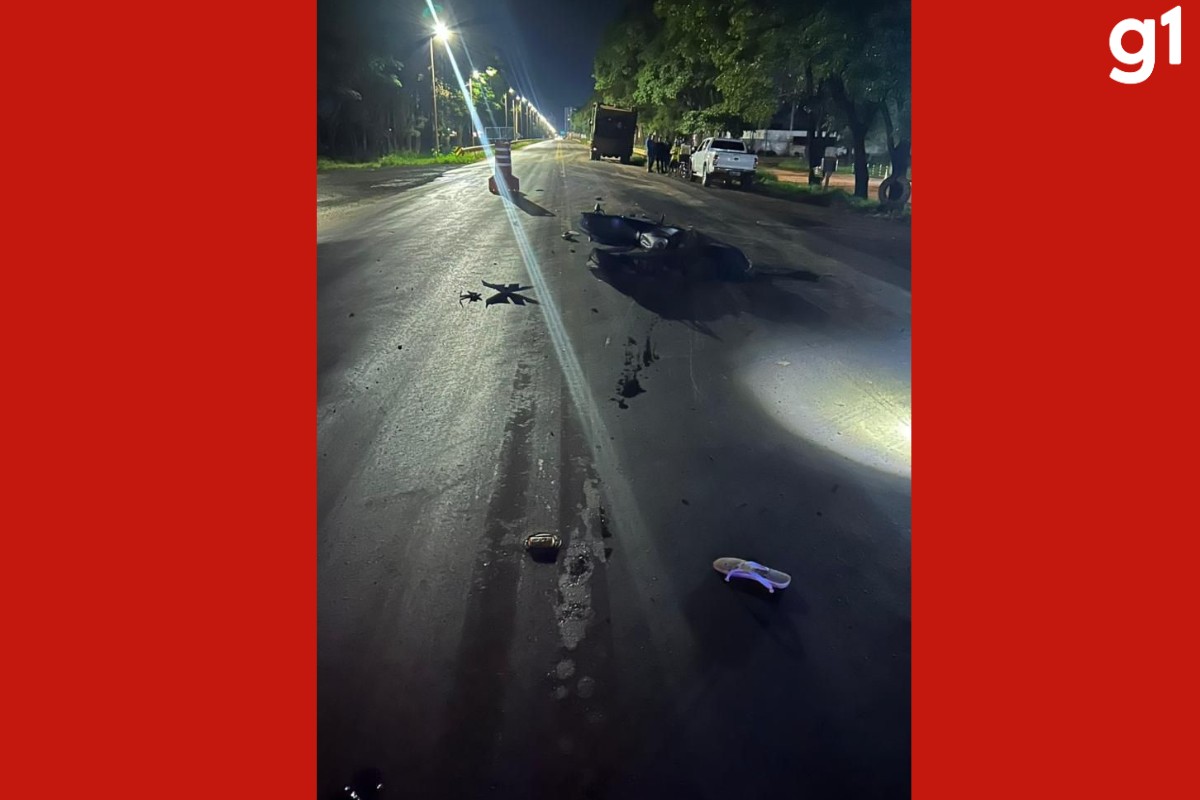 Motociclista morre após bater em traseira de caminhão de lixo em Campo Novo do Parecis (MT)