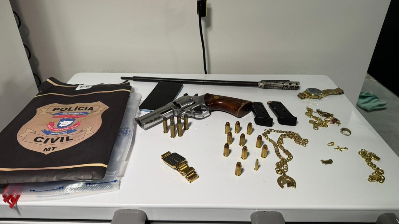Facção suspeita de tráfico, lavagem de dinheiro e venda ilegal de armas é alvo de operação com mais de 90 mandados em MT e SC